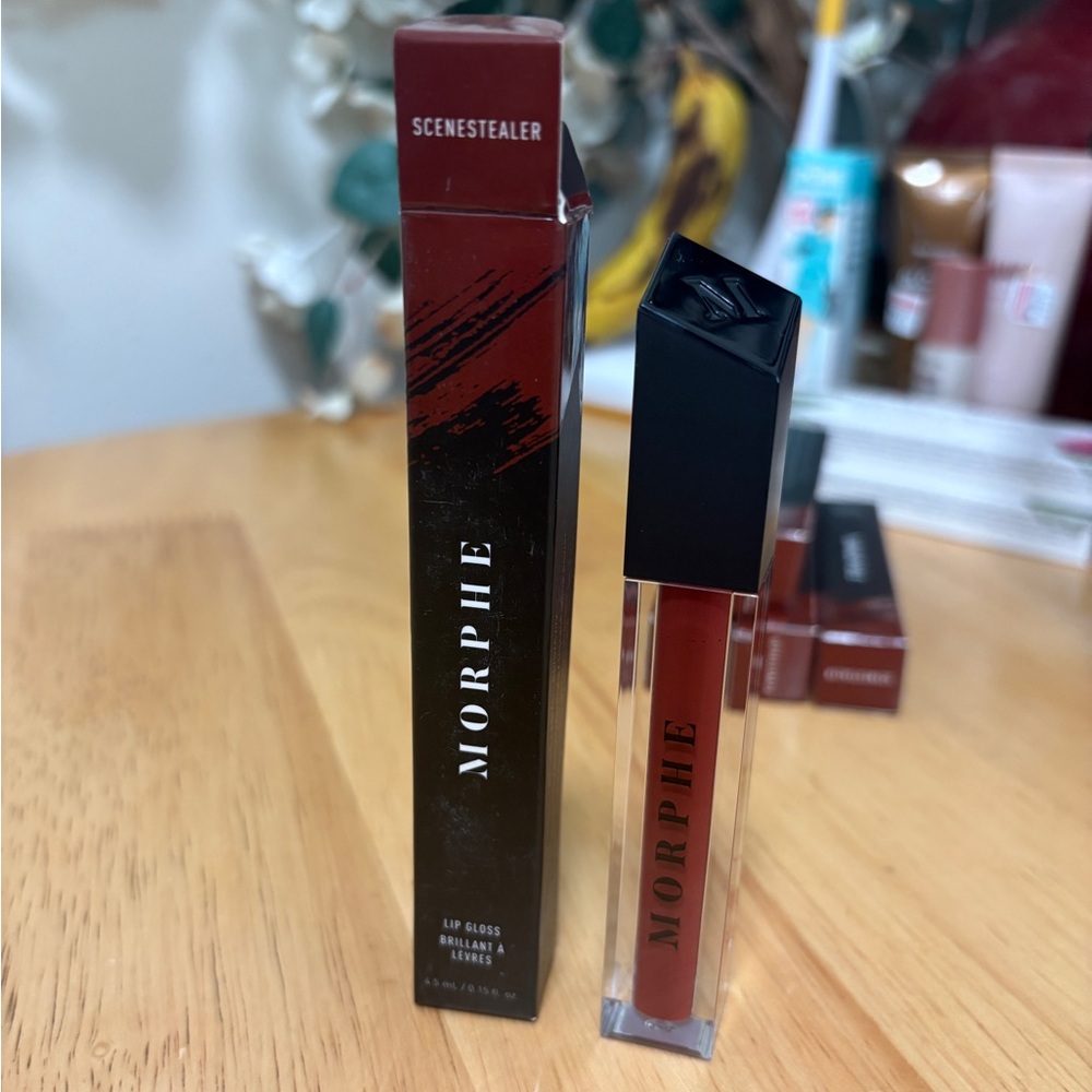 Morphe Cosmetics ~ Lip Gloss ~ SCENESTEALER ~ 0.15oz BNIB Authentic NEW